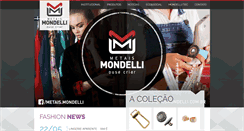 Desktop Screenshot of metaismondelli.com.br